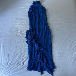 High neck Saloni dress